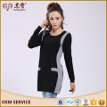 Trade assurance oversize women cashmere long dress sweater